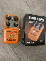 Nux Time Core Deluxe Delay Effect pedal - Moser Károly [July 12, 2024, 8:59 pm]