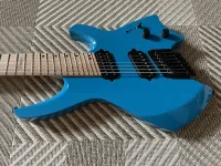 Ormsby Headless Goliath 7 GTR Run 14 - Azure Blue Guitarra eléctrica de 7 cuerdas - Balázs Arnold [September 16, 2024, 9:08 am]