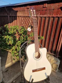 Ortega RCC45 WH Electro-acoustic classic guitar - Kiss Hangszerbolt Érd [September 14, 2024, 10:08 am]