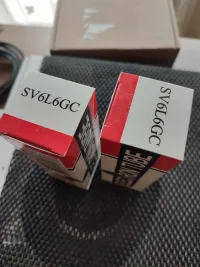 Svetlana 6L6GC párban, ÚJ Vacuum tube kit - Brown83 [June 12, 2024, 3:48 pm]