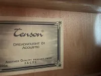 Tenson Tenson D1 CE Akustikgitarre - Fábián Dávid [May 27, 2024, 5:32 pm]