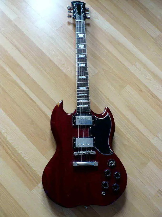 johnson sg guitar