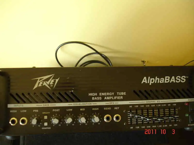 peavey alpha bass amp