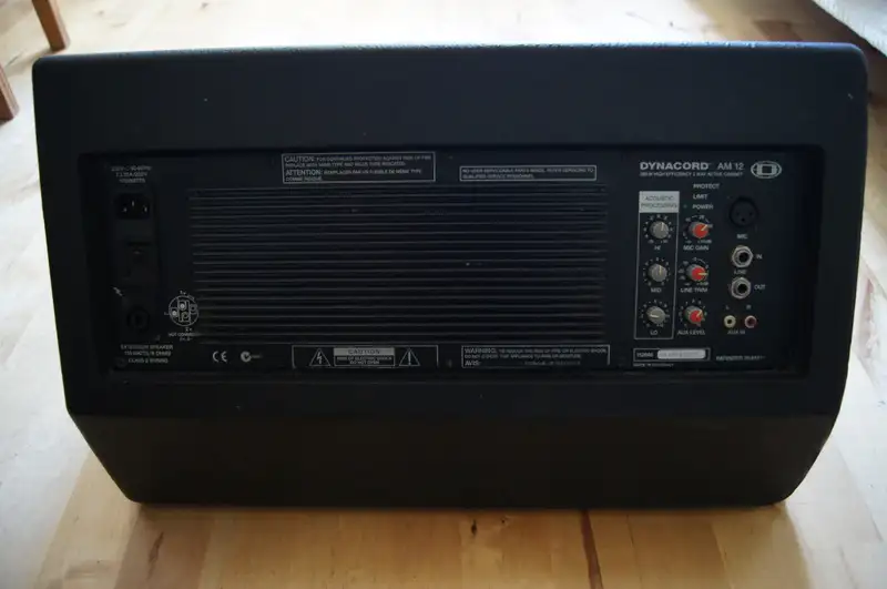 dynacord am 12 active monitor