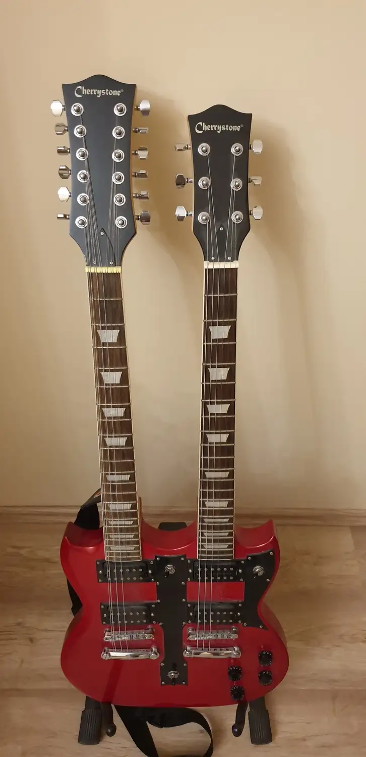 cherrystone double neck guitar