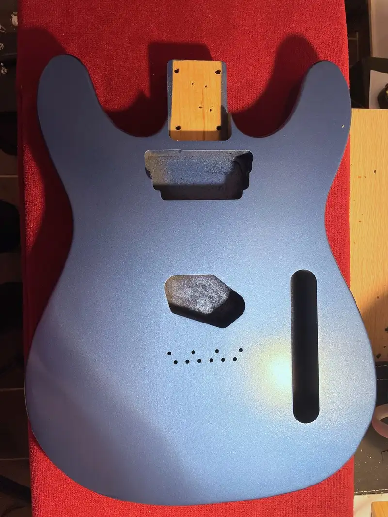 Double cut online telecaster body