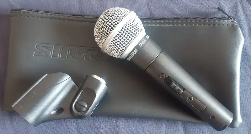 Shure SM 58 Mikrofon eladó - GS Fanatic
