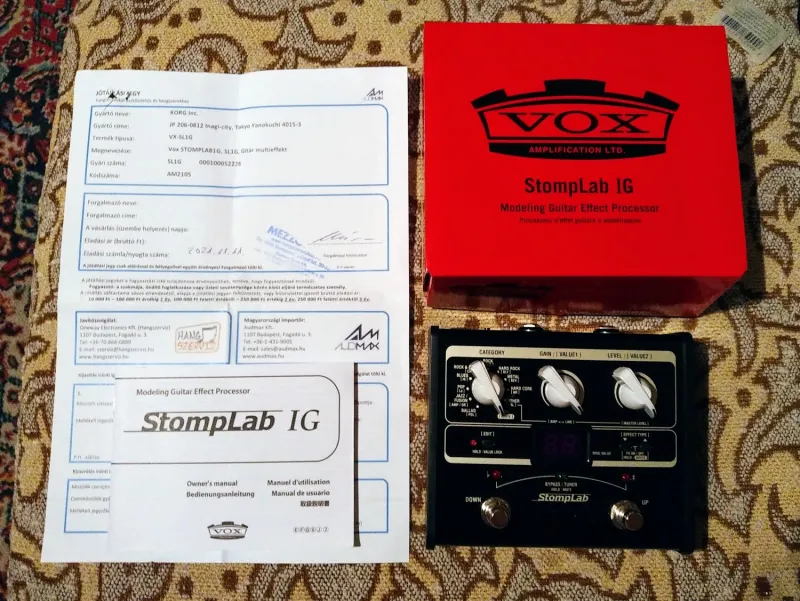Vox StompLab 1G Effekt processzor