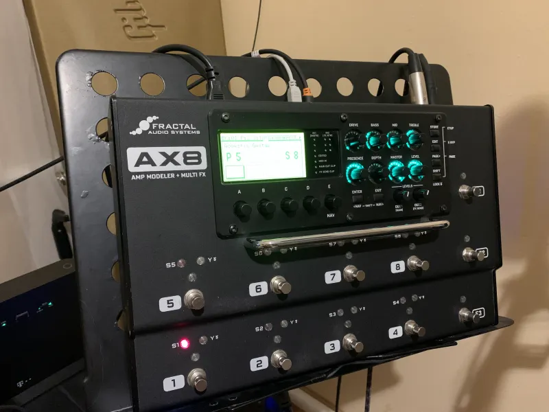 Fractal audio AX 8 Multieffekt