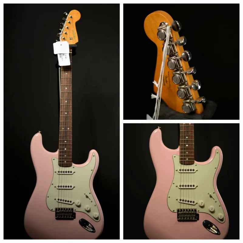 Squier Classic Vibe 60s Stratocaster Shell Pink  w Mint Elektromos gitár