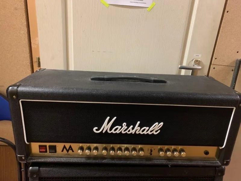 Marshall MA50H 50W-os fullcsöves gitárerősítő fej Gitárerősítő-fej