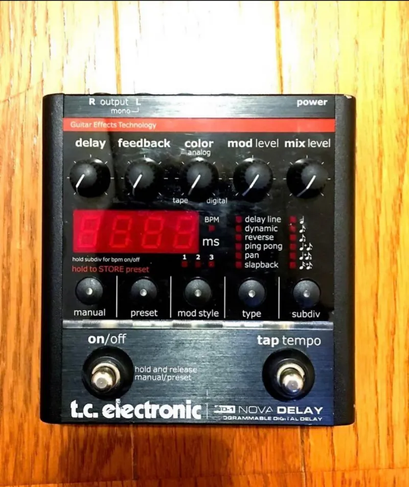 TC Electronic DELAY ND-1 Effekt pedál
