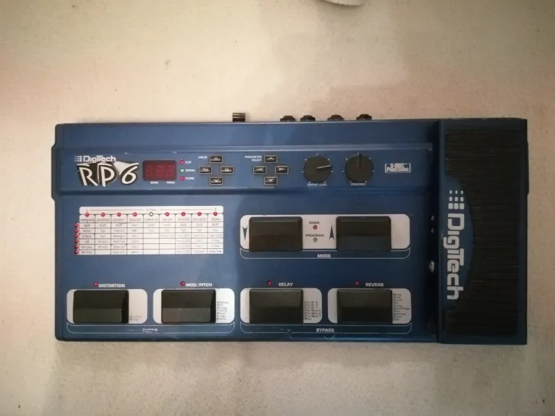 Digitech RP-6 Multieffekt processzor for sale | GS Fanatic