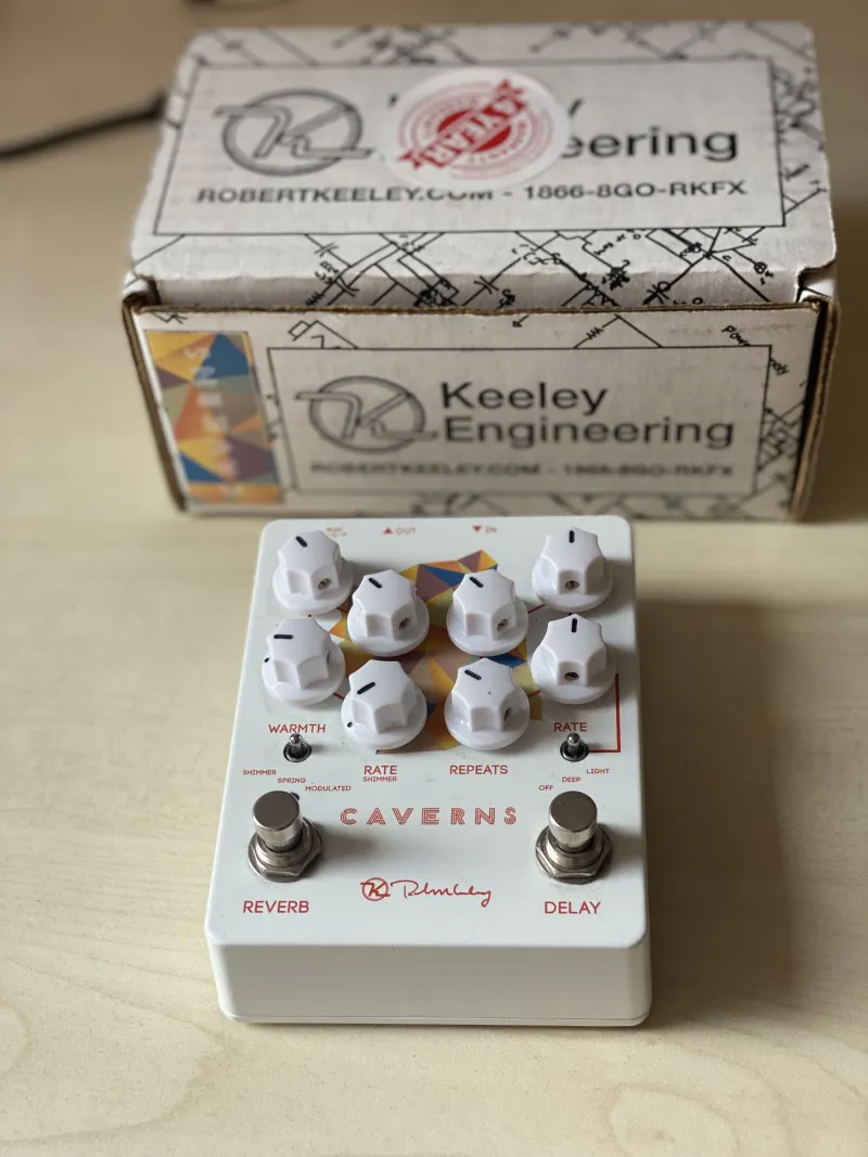 Keeley Caverns V2 Reverb pedál eladó GS Fanatic