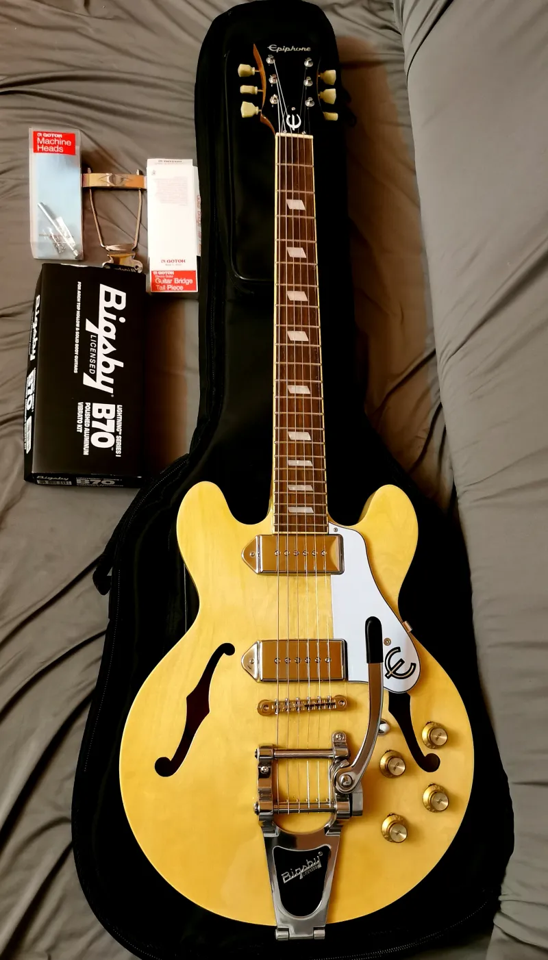 Epiphone casino coupe deals natural