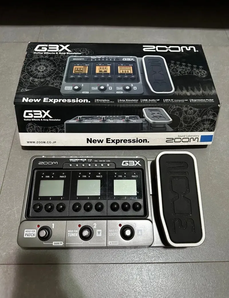 Zoom G3X Multieffekt