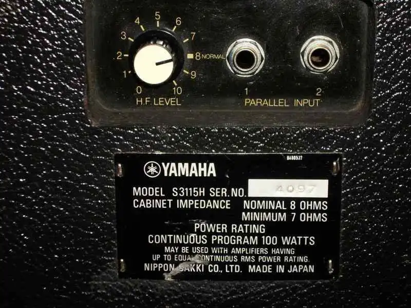 yamaha s3115h