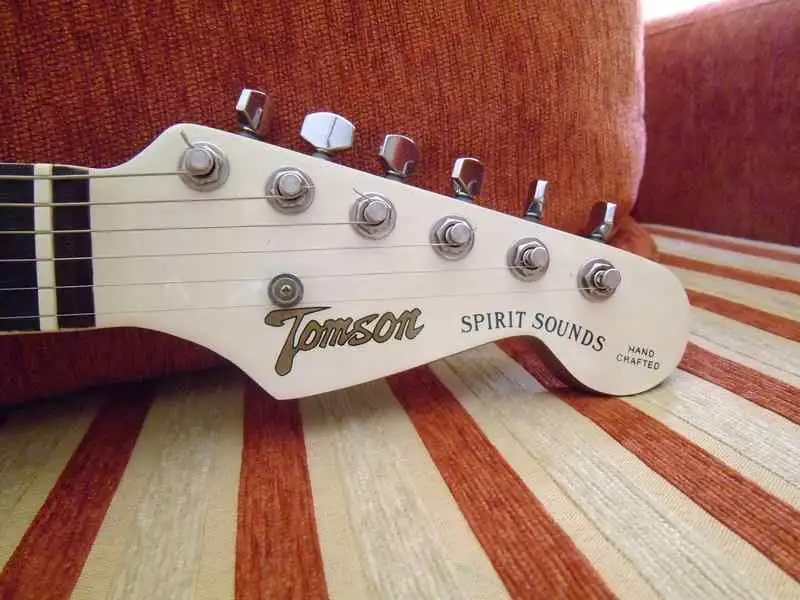 1970's made Tomson Sprit Sounds All Black finish Gotoh Tuner