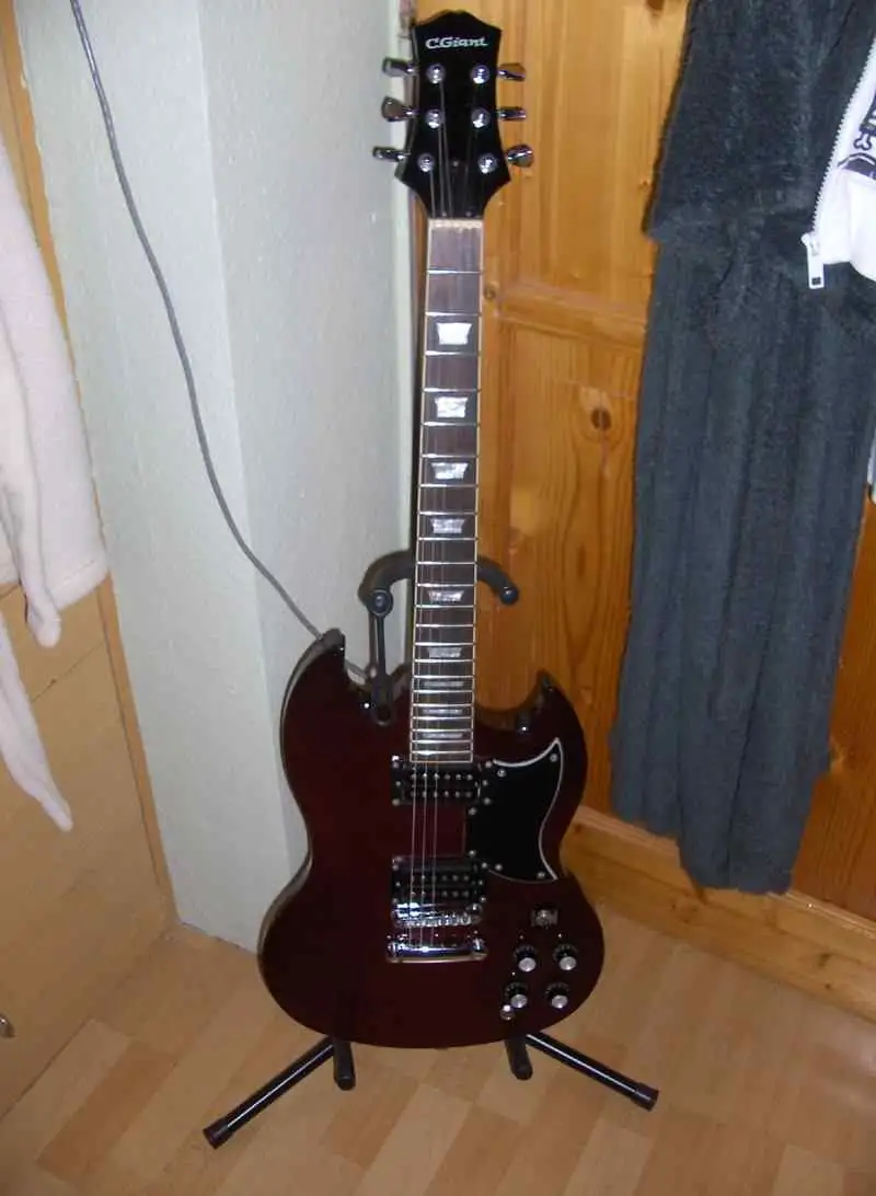 c giant sg guitar