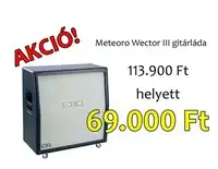 Meteoro Wector III 300 W Gitarretruhe [February 10, 2019, 3:00 pm]
