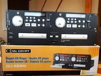 Mc CRYPT DJ-2250 DJ gramofón [November 9, 2018, 3:40 pm]