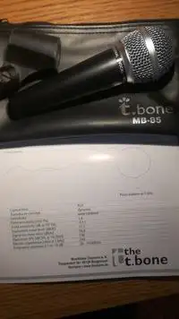 T-bone MB-85 Microphone [December 31, 2018, 5:04 pm]