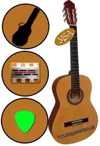 MSA C-22 klasszikus gitár pack 1 Classic guitar [October 17, 2019, 4:30 pm]