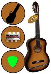 MSA C-25 klasszikus gitár pack 1 Classic guitar [October 17, 2019, 4:32 pm]