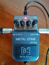 Beta Aivin METAL ZONE MT-100 Effect pedal [August 1, 2019, 3:37 pm]