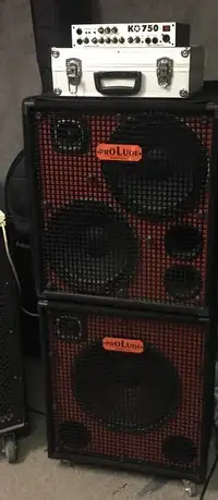 PROLUDE KO750 full stack Bass amplifier head and cabinet [February 5, 2020, 12:38 am]