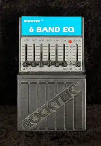 Rocktek 6 Band EQ Effect pedal [July 28, 2020, 5:21 pm]