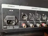 Ibiza AMP 1000 Power amplifier [June 15, 2021, 4:25 pm]