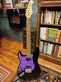 Collins Stratocaster Left handed electric guitar [January 2, 2022, 5:14 pm]