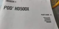 Line6 POD HD500X Effekt pedál