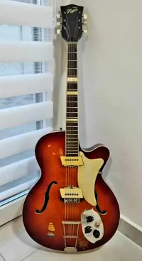 Hoyer Arnold 1962  Vintage Jazz guitar [April 13, 2023, 5:51 pm]
