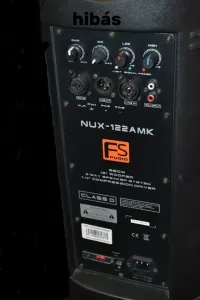 FS Audio Nux-112 amk Aktív hangfal [2023.07.03. 10:25]