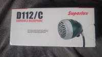 Superlux D112C Micrófono de instrumento [July 27, 2023, 11:47 am]