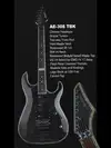 AcePro 2322 AE-308 TBK Elektromos gitár [2012.06.20. 15:13]