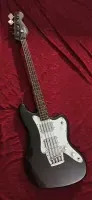 Squier Paranormal Rascal Bass HH Metallic Black Bass guitar [April 19, 2024, 7:06 pm]