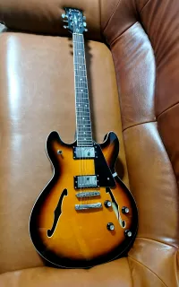 Harley Benton HB 35 Vintage Sunburst Electric guitar [Day before yesterday, 1:53 pm]