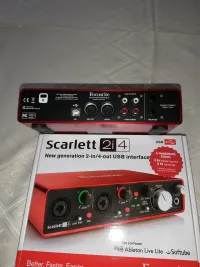 Focusrite Scarlett 2i4 2nd gen. Sound card [April 21, 2024, 6:50 pm]
