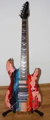 Cane Superstrat swirl paint Electric guitar [November 11, 2013, 2:42 pm]