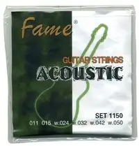 FAME Acoustic 011 Guitar string set [August 25, 2019, 7:20 pm]