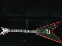 Dean Razorback V Metallic Black Met Red Bevels Elektromos gitár [2024.05.22. 17:08]
