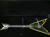 Dean Razorback V 255 Yellow Elektromos gitár [2024.05.22. 17:05]
