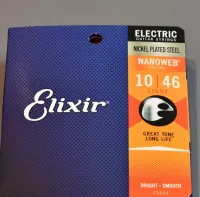 Elixír 10-46 nanoweb Guitar string set [May 17, 2024, 10:35 am]