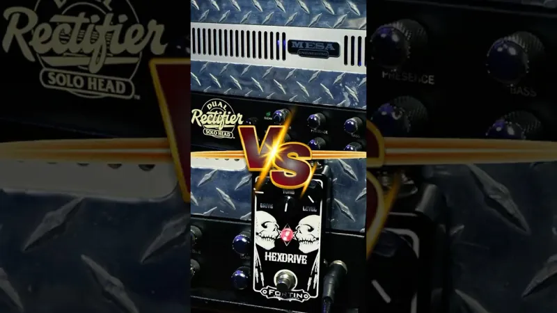 Mesa Dual Rectifier + Fortin Hexdrive