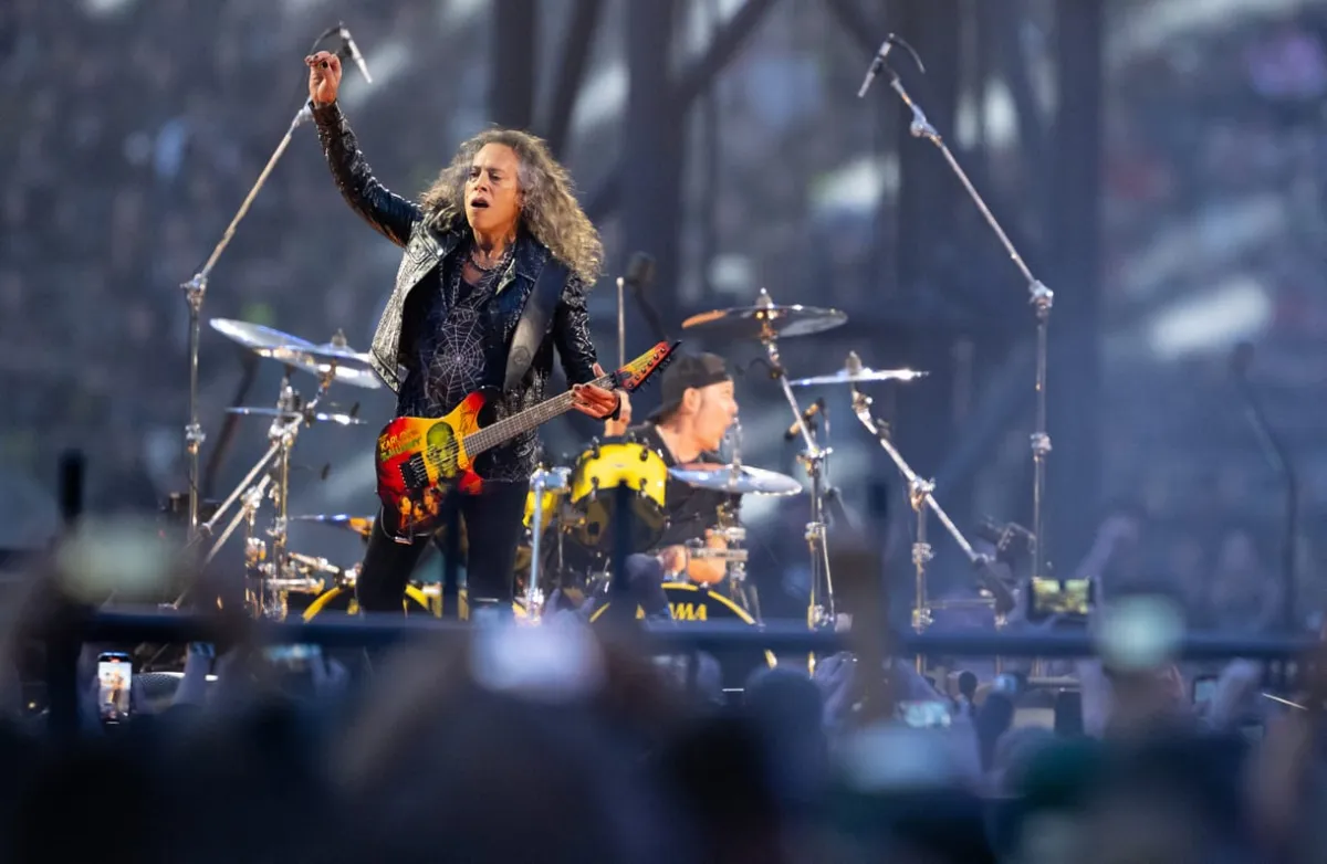 A Metallica-˝Régi Gép˝ számot játszott...
