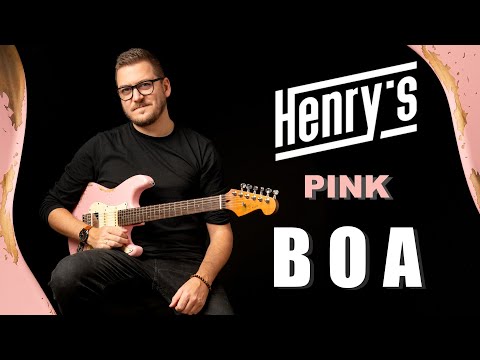 Kiváló gitár Csehországból - Henry`s Music Pink Boa