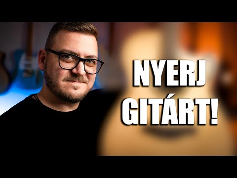 Nyerj akusztikus gitárt!